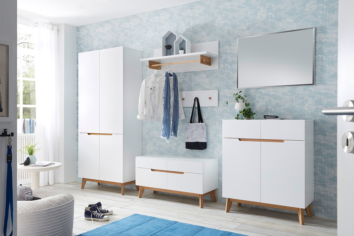 Cervo Garderoba Wieszak z drążkiem